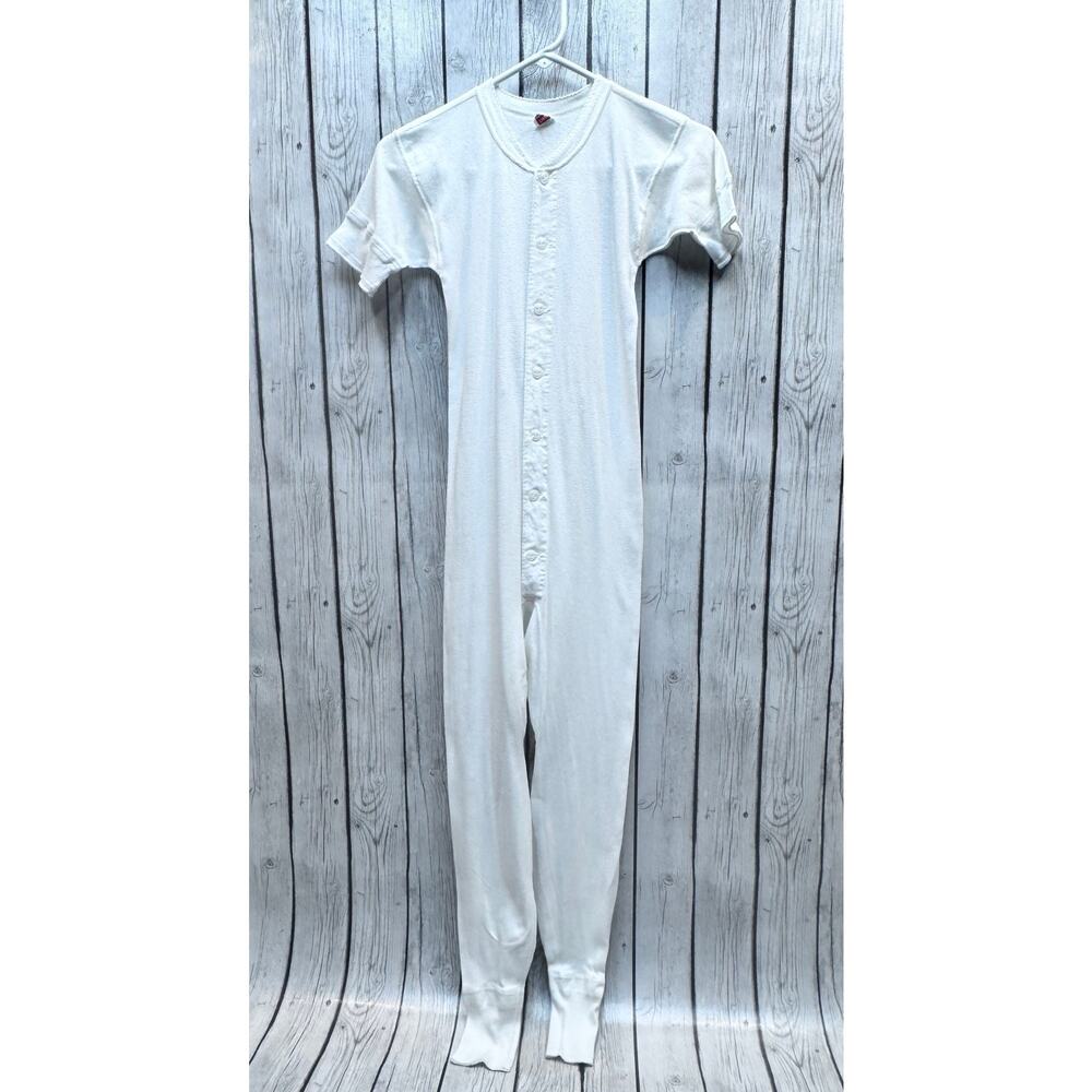 Vintage Hanes Union Suit Size 36 Trunk 62